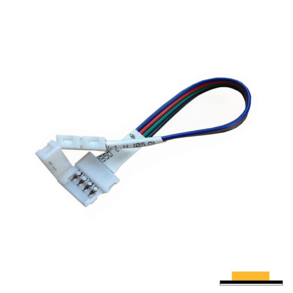 15cm Extension Cable with 10mm RGB Snap Connectors