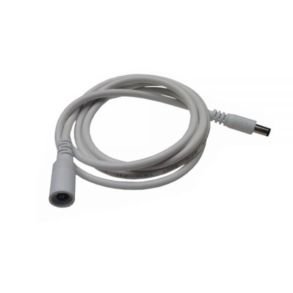 DC Jack Male to Female Extension Cable 2 Meters