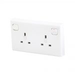 Robus SOCKET DUPLICATOR, single to twin, White