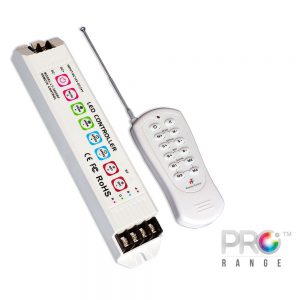 XE LT Series Long Range RF Wireless RGB LED Strip Controller with Remote