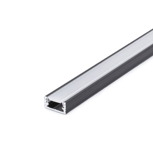 MINI U-LINE Black Surface Aluminium Profile,