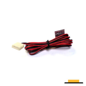 2 Meter Power Lead with PCB Snap connector for 8mm 2 Pin LED Strip