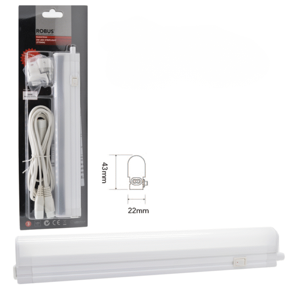 Robus SPEAR LED Linkable Striplight 520mm, 3000K