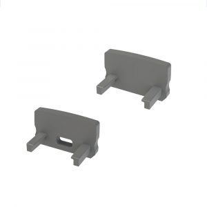 XE PRO Solis SlimLine Aluminum Profile End Caps (2 Pack)v