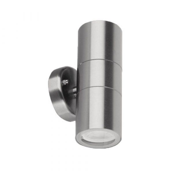 Aurora WallE UP / Down Wall Light IP44 Stainless-Steel