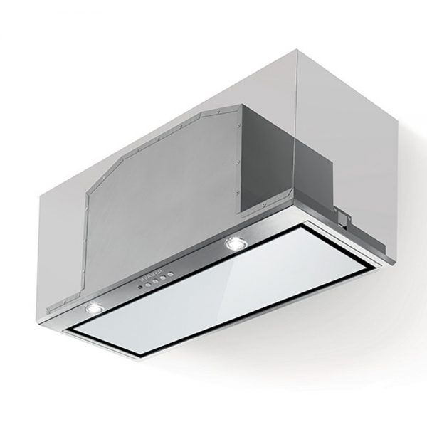 Faber Inca Lux White Glass Canopy Extractor Hood