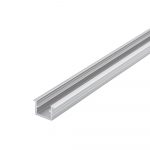 Midi Recessed U-Line Aluminum Profile, 2 Meters