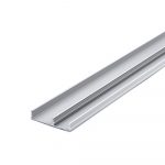 Plinth U-Line Aluminium Profile, Opal Diffuser, 2 Meters