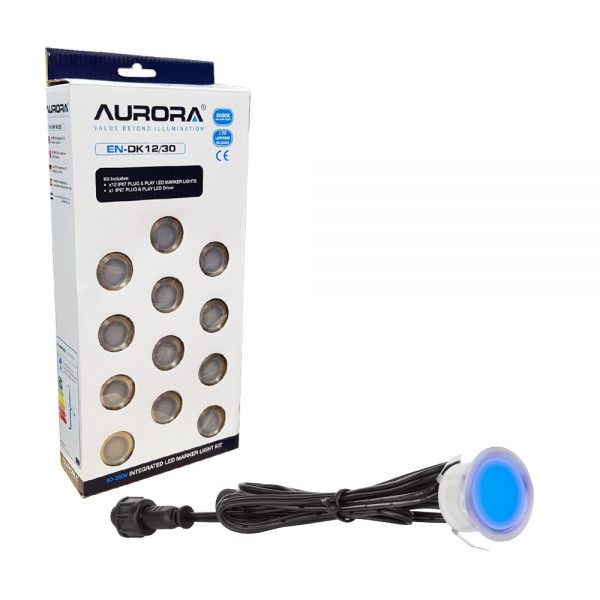 Aurora-M-Lite-12pk-Deck-Lights-Blue