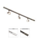 Robus Acorn GU10 3 Light Track Kit