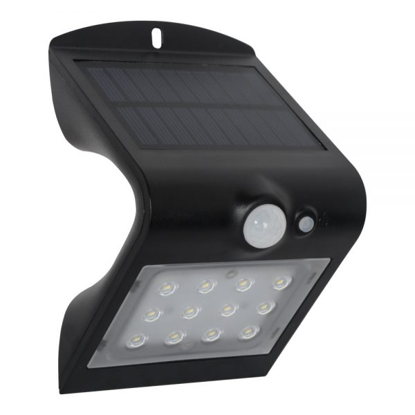 Robus SOL 1.5W Solar LED Wall light w/PIR