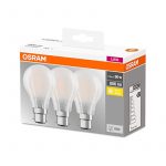 Osram LED Base Classic 7=60W 2700K, 3 Pk