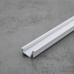 U-LINE Angle White Recessed Aluminium Profile, 2 Meters