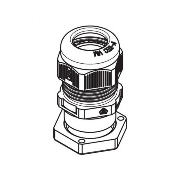 OBO-Cable-Gland-20mm-Drawing