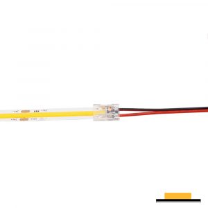 COB 8mm LED Strip to Driver Connector, 2 Meters