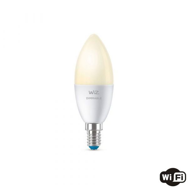 WiZ Candle Smart Bulb E14, Warm White
