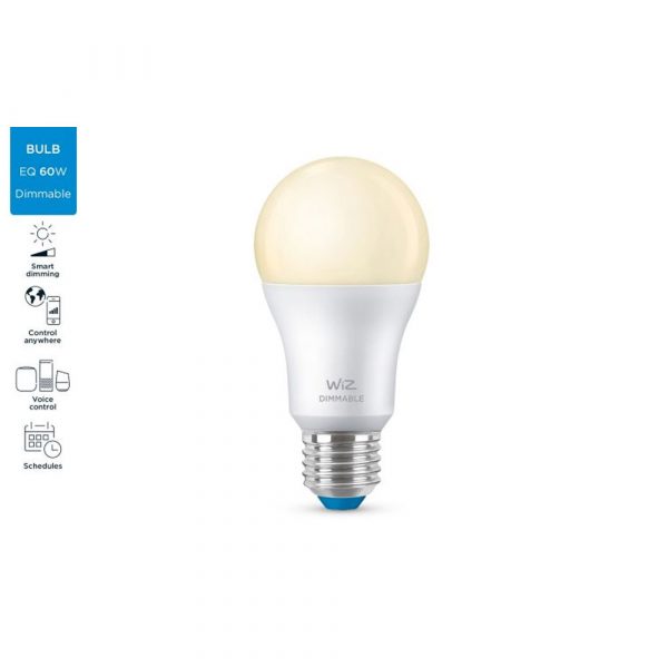 WiZ Whites GLS BLE Smart Bulb E27, Tunable White
