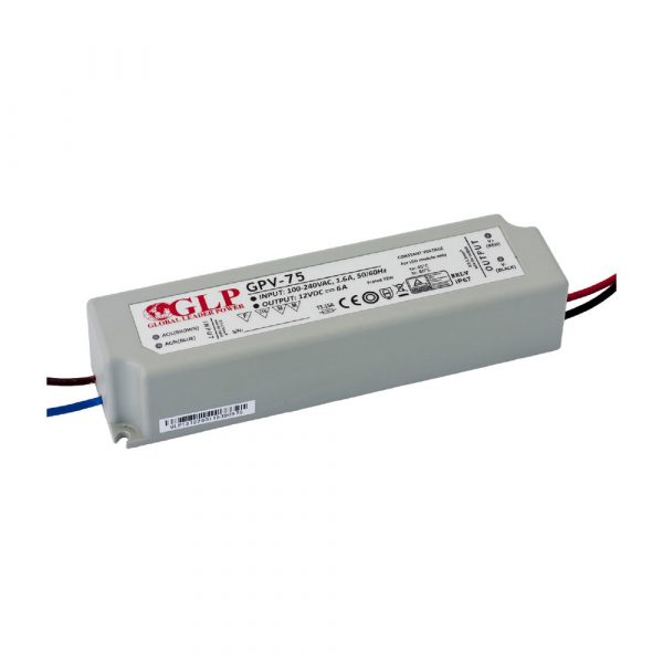 GPV 75W Constant Voltage IP67 LED Driver