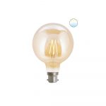 WiZ G125 Vintage Smart Bulb B22, Tunable White
