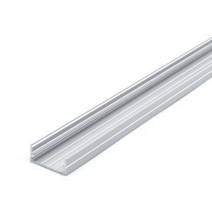 XL Surface D-Line Aluminium Profile, 2 Meters