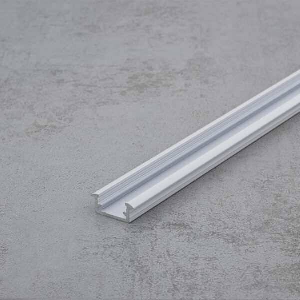 MINI U-LINE White Recessed Aluminium Profile, 2 Meters