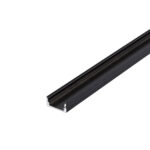 Surface D-Line Black Aluminium Profile