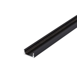Surface D-Line Black Aluminium Profile