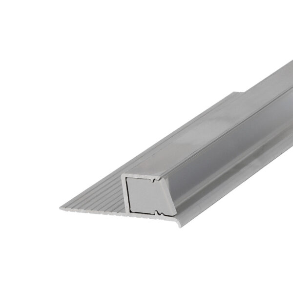 OMNI10-Plaster-in-Aluminium-Profile,-2-Meters-(Diffuser-&-End-Caps)