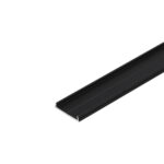 LED Profile Cover "FIX16", Black Aluminium