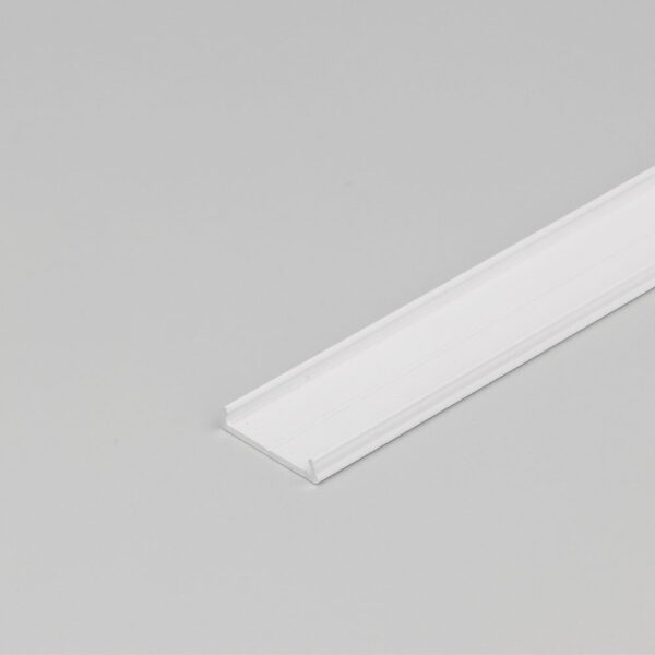 LED Profile Cover "FIX16", White Aluminium
