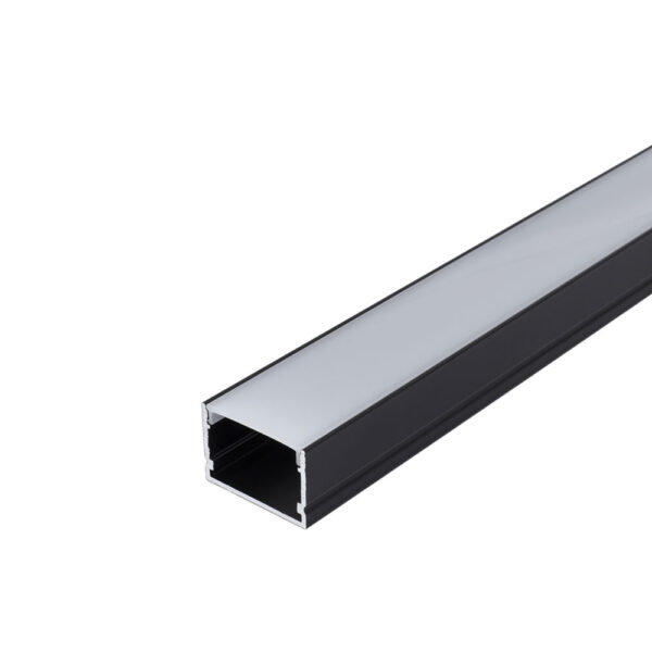 VIVO-Surface-D-Line-Black-Aluminium-Profile-(Opal)