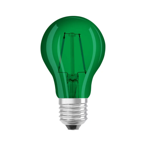 OSRAM-CLASSIC-STAR-DÉCOR,-Coloured-E27-GLS-LED-Green