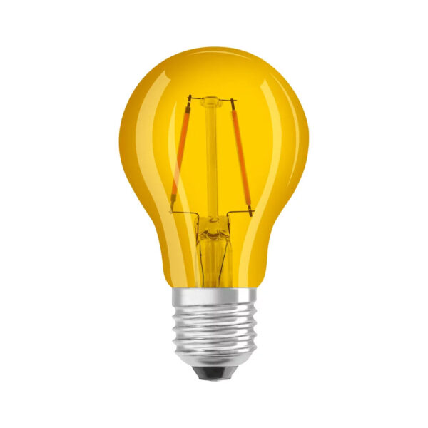 OSRAM-CLASSIC-STAR-DÉCOR,-Coloured-E27-GLS-LED-Yellow