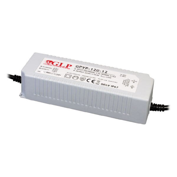 GPVP-120W,-24V-Constant-Voltage-IP67-LED-Driver