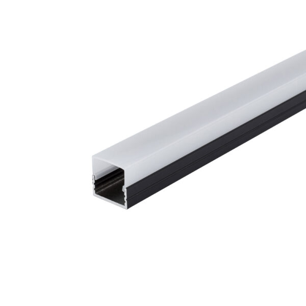 ELEVA-Surface-D-Line-Black-Aluminium-Profile-with-Raised-Edge-Opal-Diffuser
