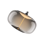 LEDVANCE Vintage 1906 Eclipse 32 Magnetic Bulb Smoke, Dimmable