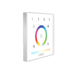 LTECH L-BUS EX_F-Series RF_DMX 4 Zone RGB+CCT Panel