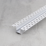 XE LUCILLE White Plaster-in Aluminium Profile