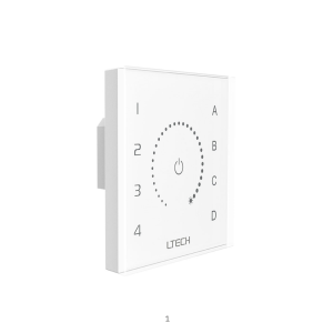 LTECH DALI Zoned_Scene Touch Dimming Wall Panel Instrucations