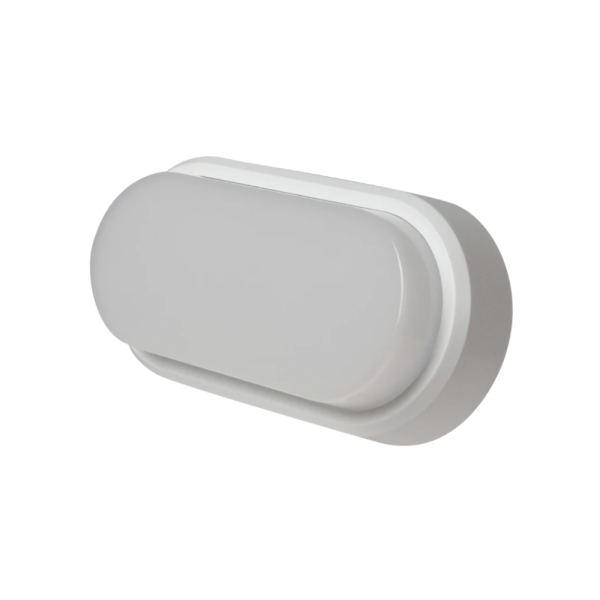 Robus OHIO CCT + Multi Wattage Oval Bulkhead, White Trim