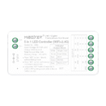 MIBOXER 5-in-1 Single_RGB_W_CCT WIFI LED Controller, Back